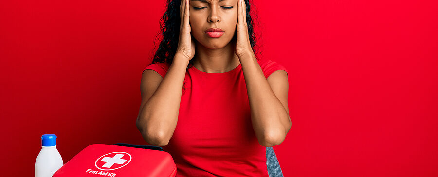 Chiropractor in Wichita, migraine relief infographic