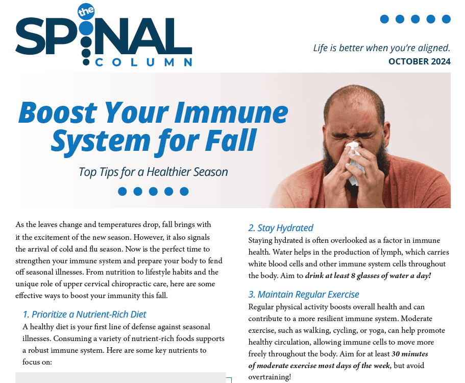 Boost Your Immune System for Fall - Barrett Chiropractic